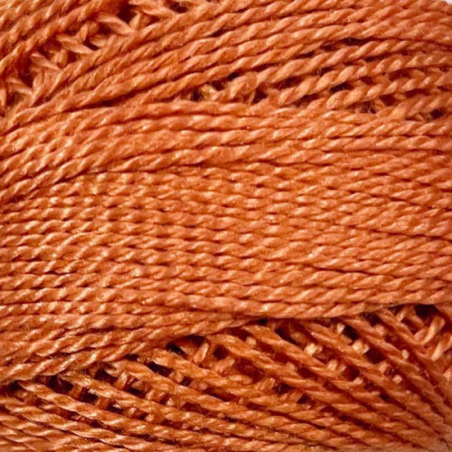 Valdani Pearl Cotton 12 721 Baked Pumpkin